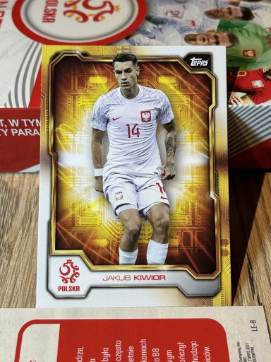 Zdjęcie oferty: Topps Polska Jakub Kiwior karta specjalna 