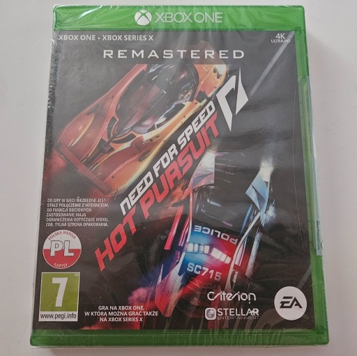 Zdjęcie oferty: Need for Speed Hot Pursuit I Xbox One I Nowa PL