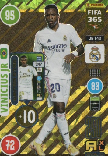 Zdjęcie oferty: VINICIUS JR. UE143 Fifa365 2021 Winter star