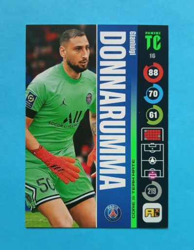 Zdjęcie oferty: Panini Top Class GIANLUIGI DONNARUMMA team mate