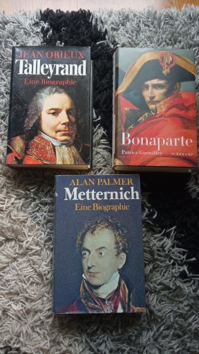 Zdjęcie oferty: Bonaparte, Metternich, Talleyrand po niemiecku NEU