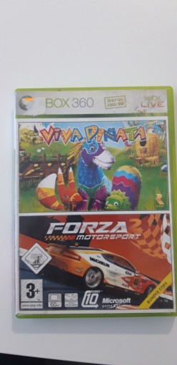 Zdjęcie oferty: FORZA 2 & VIVA PINATA XBOX 360
