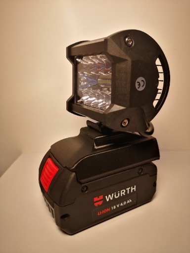 Zdjęcie oferty: Bosch professional 18v Wurth lampa led z adapterem