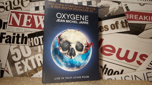 Zdjęcie oferty: JM Jarre: Oxygene Live In Your Living Room DVD +CD