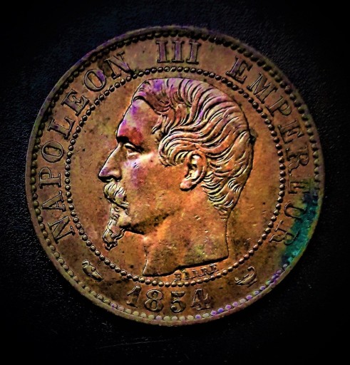 Zdjęcie oferty: 5 CENTIMES---NAPOLEON--III--1854--W--FRANCJA-BŁĘDY