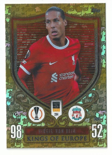 Zdjęcie oferty: Match Attax Extra 2023/24 Van Dijk Nr. 284