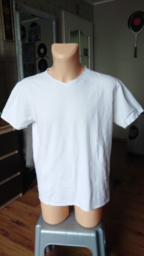 Zdjęcie oferty: Selected Homme koszulka męska XL bawełna bia