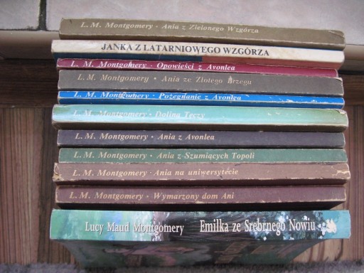 Zdjęcie oferty: ANIA Z... Lucy Maud Montgomery 11 książek