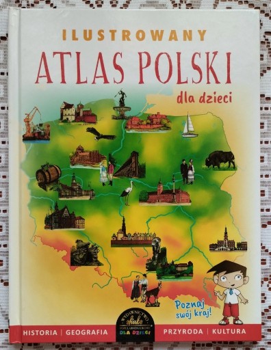 Zdjęcie oferty: Ilustrowany Atlas Polski