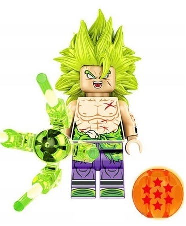 Zdjęcie oferty: Dragon Ball Broly minifigurka do klocków