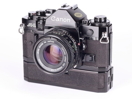 Zdjęcie oferty: Canon A-1 + 1.8/50 + winder