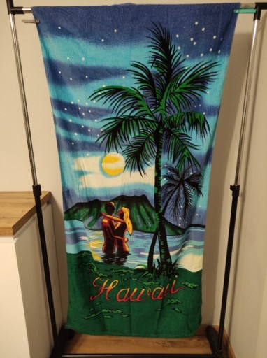 Zdjęcie oferty: Ręcznik plażowy z motywem Hawaii