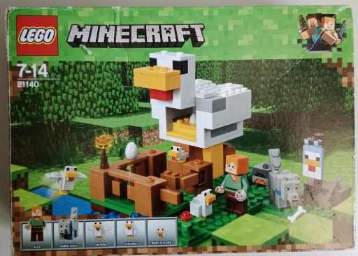 Zdjęcie oferty: LEGO Minecraft 21140 - kurnik 
