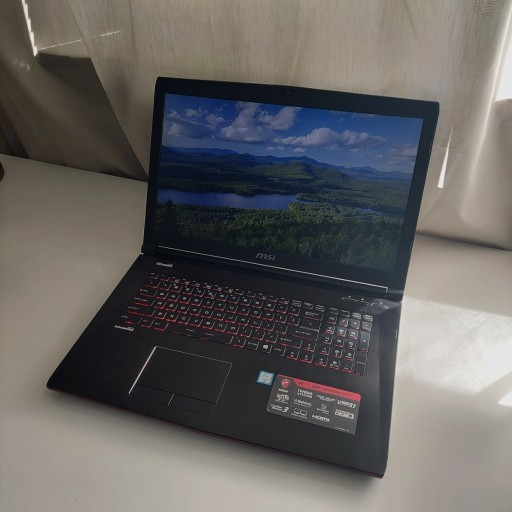 Zdjęcie oferty: Laptop Gamingowy MSI GE72 6QF i7 GTX 970 - Okazja!