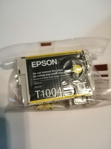 Zdjęcie oferty: Tusz EPSON T1004 oryginalny oem/folia