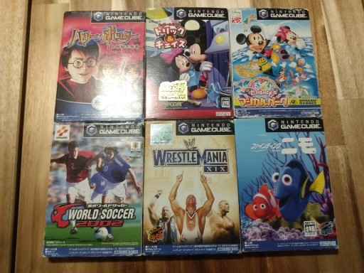 Zdjęcie oferty: Zestaw gier Nintendo Gamecube NTSC-J