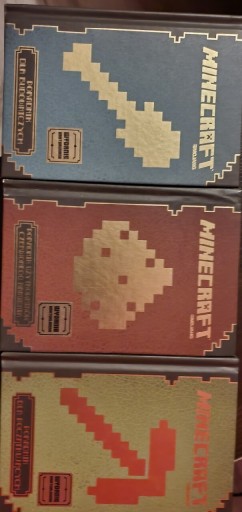 Zdjęcie oferty: Książki minecraft trzy sztuki 