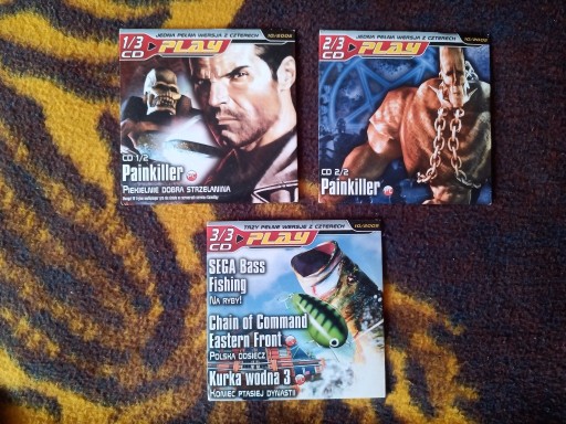 Zdjęcie oferty: Painkiller, Sega fishing, Kurka wodna 3, Command