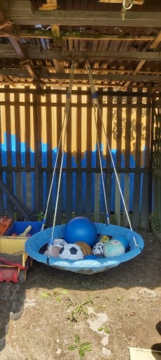 Zdjęcie oferty: Hustawka dla dzieci bocianie gniazdo ogrodowa 