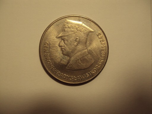 Zdjęcie oferty: Moneta PRL 1981 50 zł Generał Władysław Sikorski 