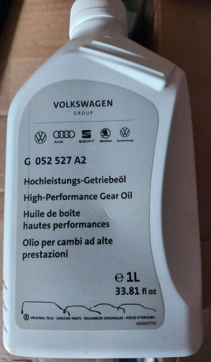 Zdjęcie oferty: Olej przekładniowy VW orginał. G 052 527A2