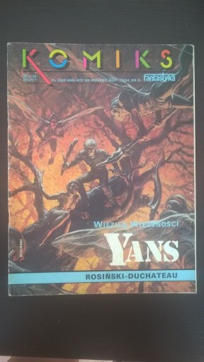 Zdjęcie oferty: Komiks "YANS" 3/4 88 wyd. fantastyka - Rosiński