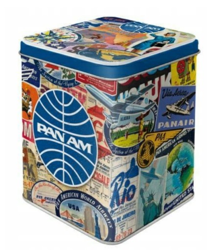 Zdjęcie oferty: PUSZKA NA HERBATĘ PAN AM TRAVEL nostalgic art