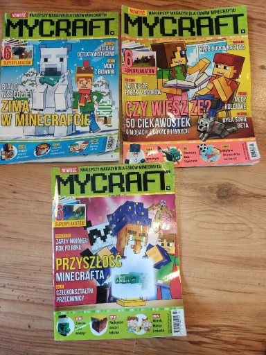 Zdjęcie oferty: Magazyny MyCraft 3szt