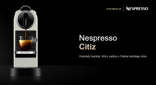 Zdjęcie oferty: Ekspres De'Longhi Nespresso CitiZ EN167W