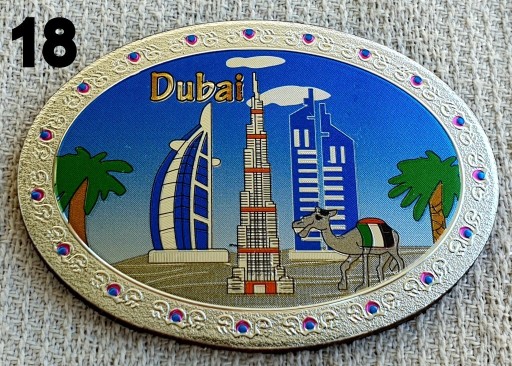 Zdjęcie oferty: Magnes na lodówkę- ZEA,UAE,Dubaj,Emiraty - wzór 18
