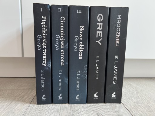 Zdjęcie oferty: E.L. James seria Grey