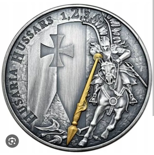 Zdjęcie oferty: Moneta srebrna Husaria 02 kolekcjonerska 31,1g 2022r