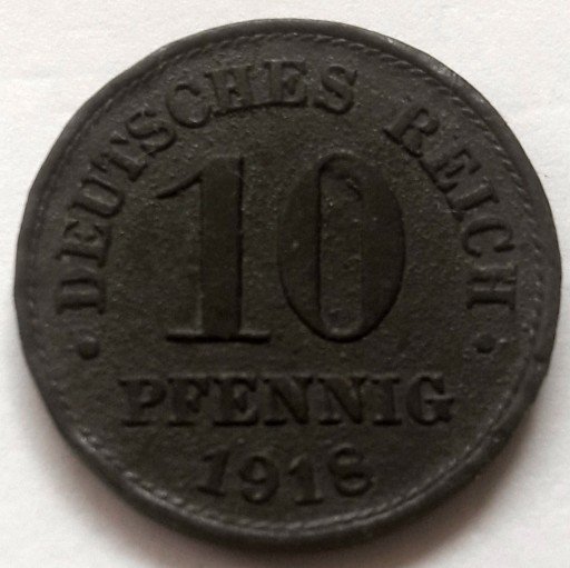 Zdjęcie oferty: NIEMCY - 10 pfennig z 1918 r 
