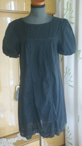 Zdjęcie oferty: OASIS Bawełniana sukienka / tunika koronka___M/L