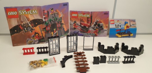 Zdjęcie oferty: LEGO castle mix różne elementy , 3 katalogi 