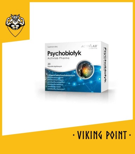 Zdjęcie oferty: Psychbiotyk ActivLab Pharma /20 caps