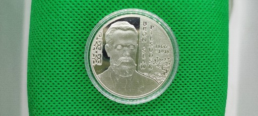 Zdjęcie oferty: Moneta Bronisław Piłsudski 10zl NBP srebro 2008