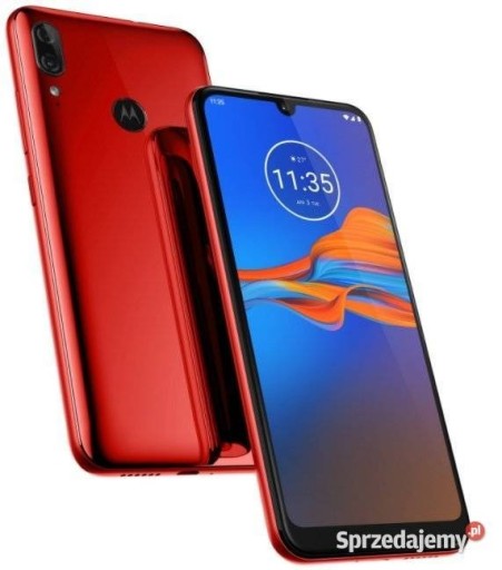 Zdjęcie oferty: Motorola e6 plus uszkodzony smartfon 1 właściciel