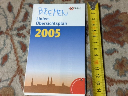 Zdjęcie oferty: Plan komunikacji Bremen, 2005