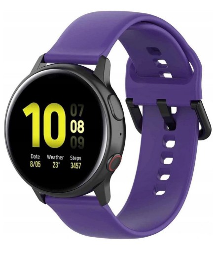 Zdjęcie oferty: FIOLETOWY pasek do SAMSUNG GALAXY ACTIVE 2 44mm L