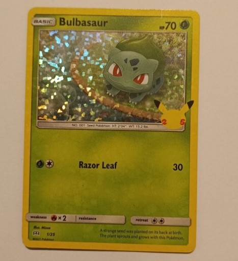 Zdjęcie oferty: Karta pokemon Bulbasaur