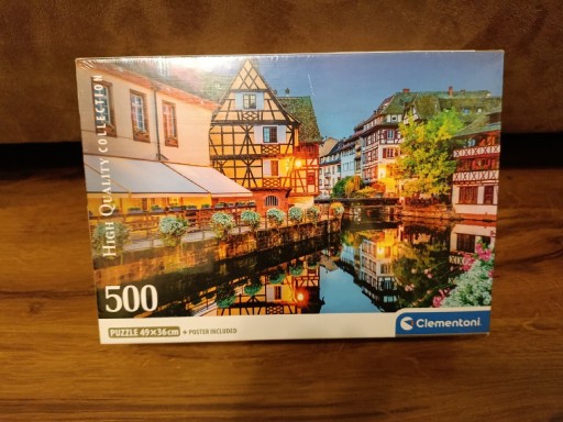 Zdjęcie oferty: Puzzle 500el Compact Strasburg Stare Miasto