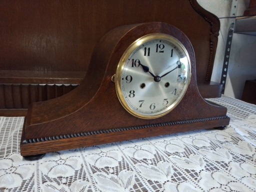 Zdjęcie oferty: Cudny zegar Kominkowy firmy GUSTAV BECKER 1925r!