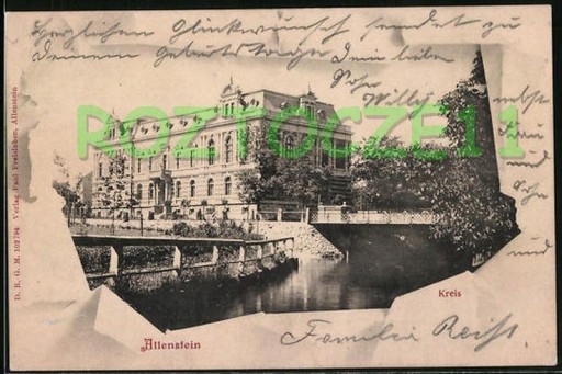 Zdjęcie oferty: OLSZTYN Allenstein Kreishaus 1900