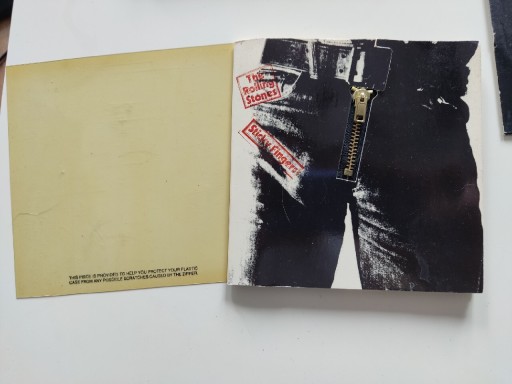 Zdjęcie oferty: The Rolling Stones Sticky Fingers w/zipper!