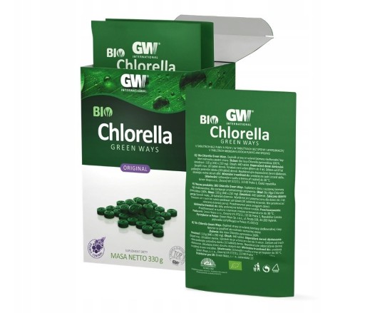 Zdjęcie oferty: BIO CHLORELLA Green Ways Superfood + GRATIS