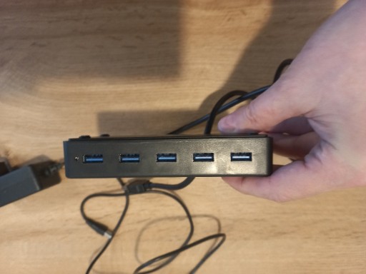 Zdjęcie oferty: USB 3.0 Charging HUB 7 port z zasilaczem