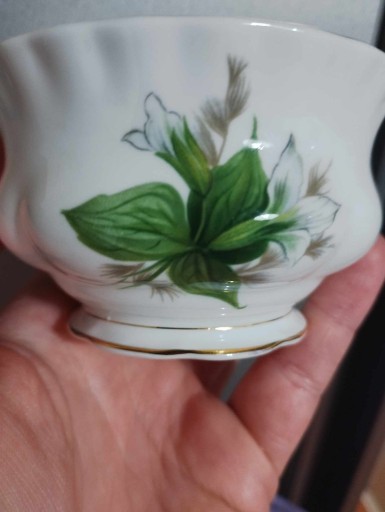 Zdjęcie oferty: Royal Albert Trillium cukiernica. Porcelana.