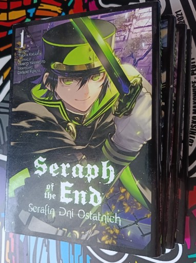 Zdjęcie oferty: manga Seraph of the End Serafin Dni Ostatnich 1-4 Waneko
