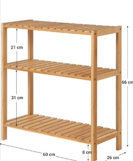 Zdjęcie oferty: Regał bambusowy 
